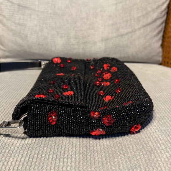 STAUD Timmy Floral Beaded Shoulder Bag - Picture 6 of 11